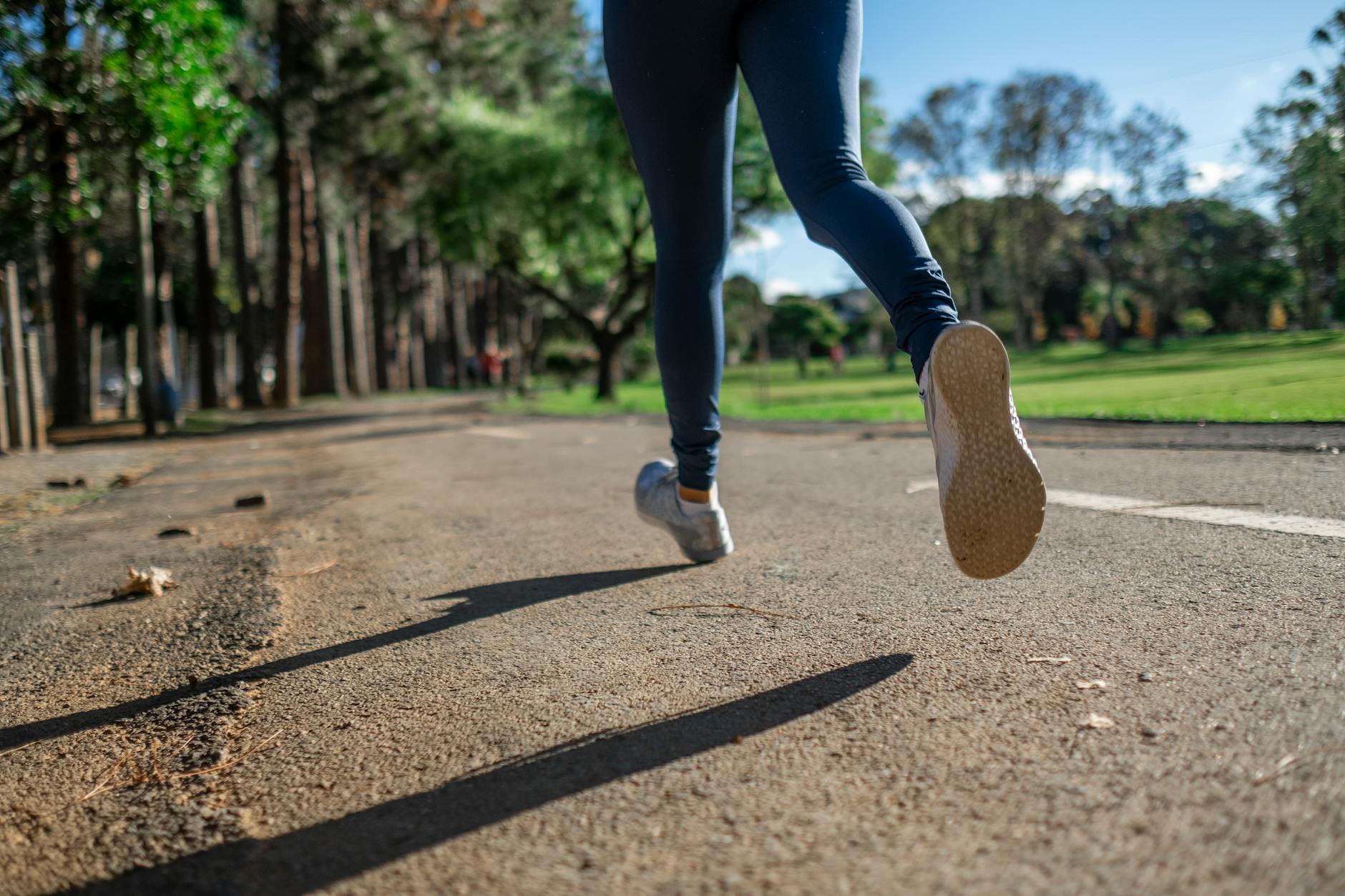 person jogging