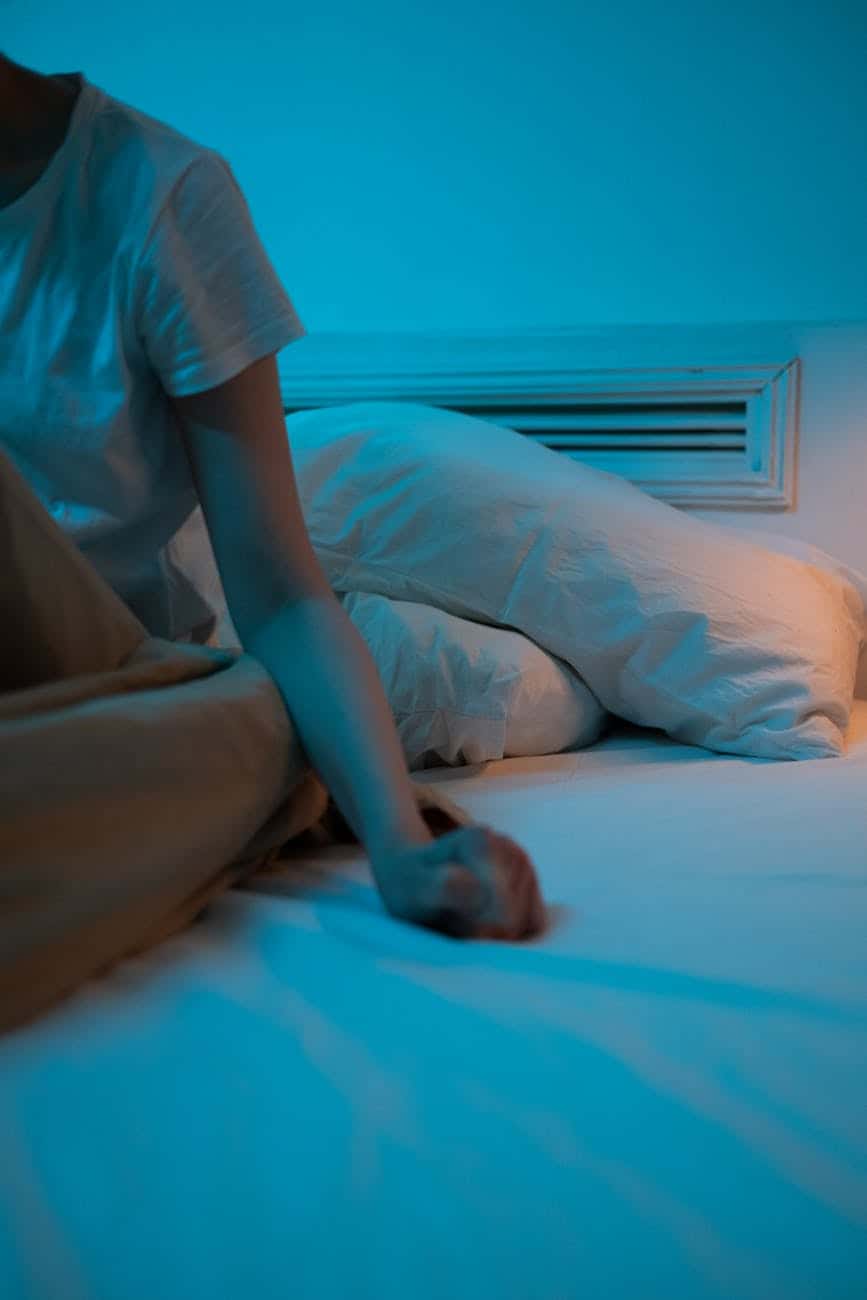 woman night relaxation relaxing