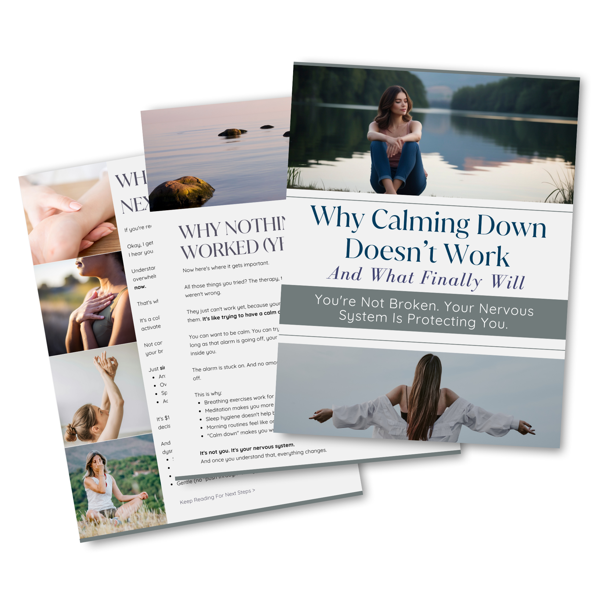 Free Guide: Why Calming Down Doesn't Work (And What Finally Will)