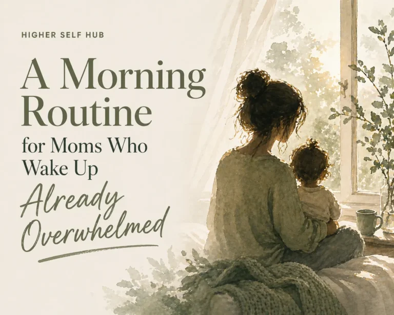 A Morning Routine for Moms Who Wake Up Already Overwhelmed