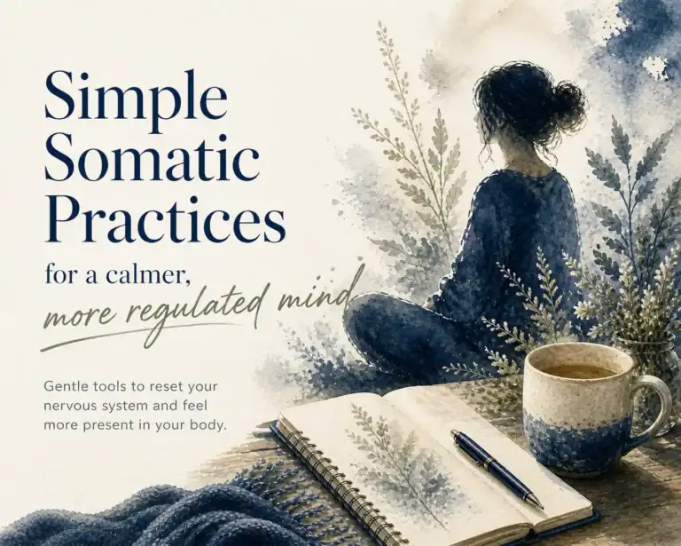 Relaxing somatic exercises for mental wellbeing and stress relief.