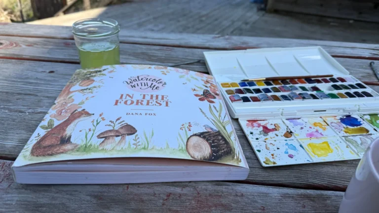 Watercolor as Art Therapy for Your Nervous System (Why Something This Simple Actually Works)